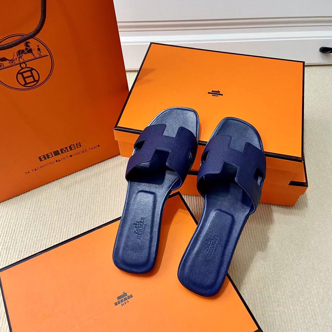 에르메스 올수공 오란 슬리퍼 샌들 앱송 55